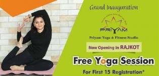 Grand Inauguration of Priyam Yoga and Fitness Studio - Yoga Sessions in Rajkot