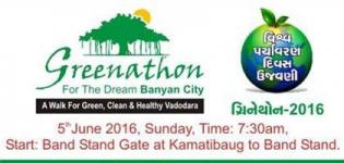 Greenathon 2016 in Vadodara - Walk Race for Green Clean and Healthy Baroda