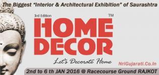 HOME DECOR 2016 - Exhibition/Fair/Show/Expo in Rajkot Gujarat India on 2nd to 6th January