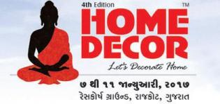 HOME DECOR 2017 - Exhibition/Fair/Show/Expo in Rajkot Gujarat India on 7 to 11 January