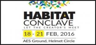 Habitat Conclave 2016 in Ahmedabad at AES Garden on 18 to 21 February 2016