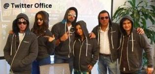 Happy New Year 2014 Movie Team at Twitter Head Quarter - Latest Movie Promotion Pics