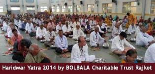 Haridwar Yatra 2014 from Rajkot organized by BOLBALA Charitable Trust - Latest Photos