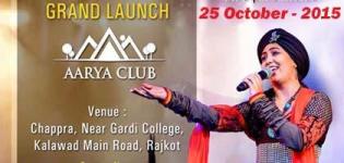 Harshdeep Kaur in Rajkot at Aarya Club Grand Launch Event 2015 on 25 October