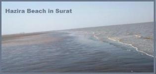 Hazira Beach in Surat Gujarat India