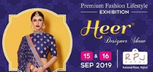 Heer Designer Show 2019 in Rajkot at RPJ Hotel - Navratri & Wedding Exhibition Event