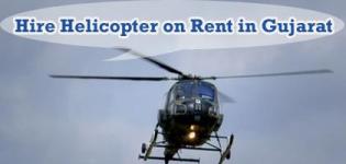 Hire Helicopter on Rent in Gujarat - Ahmedabad Vadodara Surat Rajkot