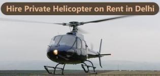 Hire Private Helicopter on Rent in Delhi India