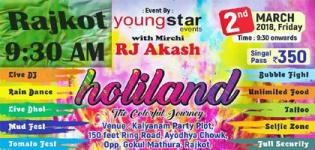 HoliLand the Colorful Journey 2018 Event Date and Venue Details