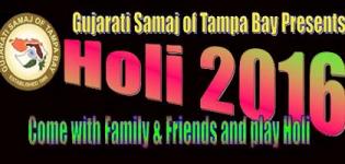 Holi 2016 Celebration in Tampa Bay FL at Gujarati Samaj on March