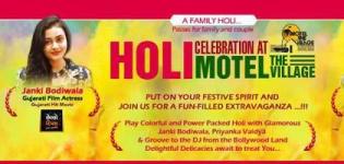Holi Celebration 2016 in Rajkot at Motel The Village (MTV)
