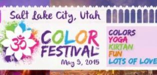 Holi Celebration in Salt Lake City Utah at Sri Krishna Temple on 9th May 2015