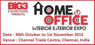 Home & Office Interior Exterior Expo 2015 Chennai India