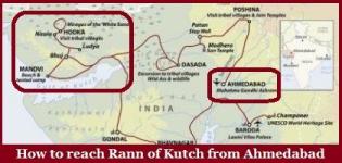 How to Reach Little Rann of Kutch from Ahmedabad