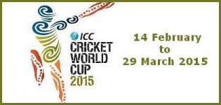 ICC cricket World Cup 2015 Match Schedule - ICC cricket World Cup 2015 Time Table