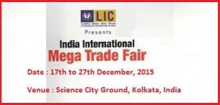 IIMTF 2015 - 14th India International Mega Trade Fair in Kolkata at Science City Ground