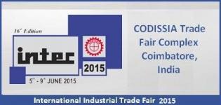 INTEC 2015 Coimbatore - International Industrial Trade Fair 2015 in India