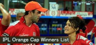 IPL Orange Cap Winners List - Indian Premier League All Seasons Orange Cap Holder Players Name