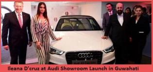 Bollywood Actress Ileana D'cruz at Audi Showroom Launch in Guwahati India