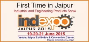 Indexpo Jaipur 2015 - Industrial and Engineering Products Show at Jaipur India on 19 to 21 June 2015