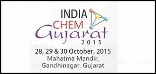 India Chem Gujarat 2015 Gandhinagar - International Exhibition and Conference on Chemical