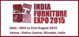India Furniture Expo Mumbai from 28 to 31 August 2015