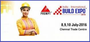 India International Build Expo 2016 Chennai India from 8 / 9 / 10 July