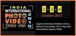 India International Photo Video Trade Fair 2015 in Ahmedabad Gujarat