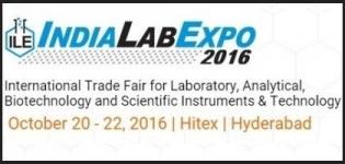 India Lab Expo Hyderabad 2016 - International Trade Fair for Laboratory / Analytical / Biotechnology