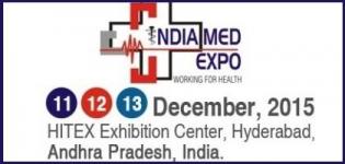 India Med Expo 2015 - 5th International Medical Exhibition and Conference in Hyderabad India
