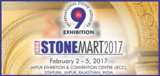 India Stonemart Jaipur 2017 - 9th International Stone Industry Exhibition in India