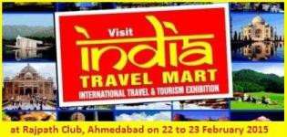 India Travel Mart 2015 Ahmedabad Gujarat on 21st to 23rd February