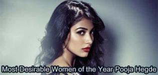 Indian Film Actress Pooja Hegde Choose the Most Desirable Women of the Year 2017 by Times