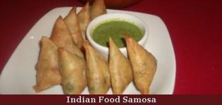 Indian Food Samosa - Gujarati Samosa Types and Making Details