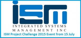 Integrated Systems Management (ISM) Launches Project Challenge 2015 on 15 July