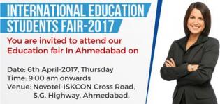 International Education Students Fair 2017 in Ahmedabad at Novotel Hotel