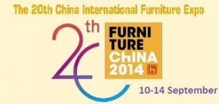 International Furniture Expo 2014 at Shanghai China from 10 to 14 September