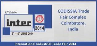 International Industrial Trade Fair 2014 in Coimbatore - INTEC Exhibition in India