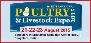 4th International Poultry and Livestock Expo 2015 at Bangalore India