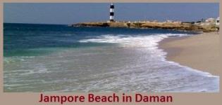 Jampore Beach in Daman Gujarat India