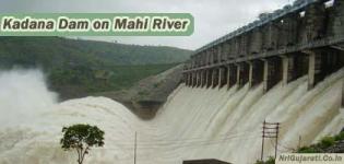 Kadana Dam on Mahi River at Panchmahal Gujarat - Details - Photos