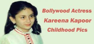 Kareena Kapoor Childhood Pics - Indian Bollywood Celebrity Rare Childhood Photos / Pictures