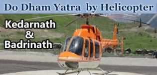 Kedarnath and Badrinath - Do Dham Yatra 2018 by Helicopter
