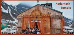 Opening Date of Kedarnath Temple 2015 - Start Date of Kedarnath Yatra 2015