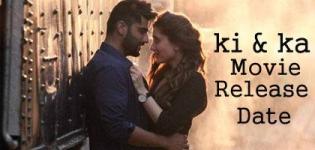 Ki & Ka Hindi Movie 2016 Release Date - Ki & Ka Film Star Cast and Crew Details