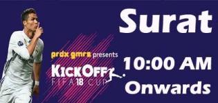 KickOff FIFA 18 Cup 2017 Event Venue Date and Details in Surat