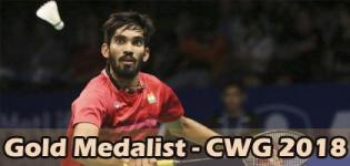 Kidambi Srikanth Wins Gold Medal in Commonwealth Games 2018 for Badminton
