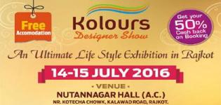 Kolours Designer Show 2016 in Rajkot at Nutannagar Hall on 14th & 15th July