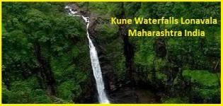 Kune Waterfall Lonavala - Location of Kune Falls Khandala Maharashtra India