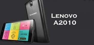 Lenovo A2010 Smartphone Launch in India - Price Features and Full Specification